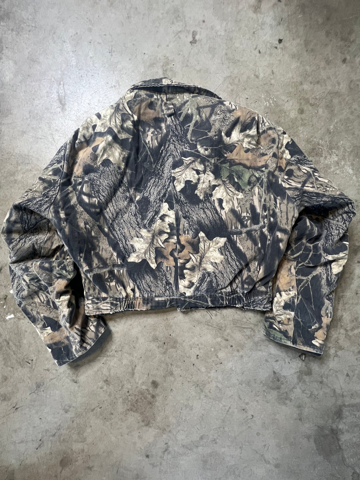 Camouflage Cropped Jacket